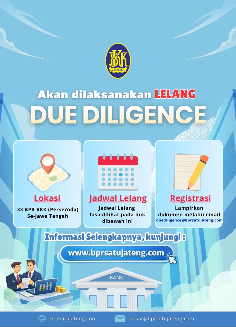 PENGUMUMAN PENGADAAN JASA (DUE DILIGENCE) BPR