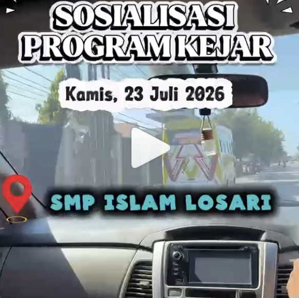 PELAKSANAAN SI-KEJAR SMP ISLAM LOSARI